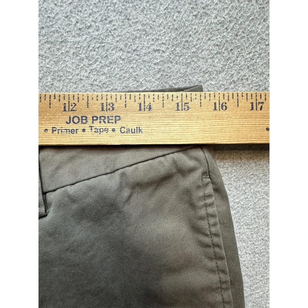 Banana Republic‎ Gavin Chino Pants Mens 33x34 (31x32) Gray Straight Fit Cotton